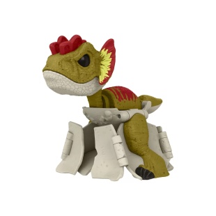 JURASSIC WORLD FIERCE CHANGERS HIDDEN HATCHERS DINOZAUR TRANSFORMABIL DILOPHOSAURUS - Img 6