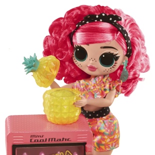 L.O.L. SURPRISE! OMG SWEET NAILS PINKY POPS FRUIT SHOP SET PAPUSA CU ACCESORII - Img 3