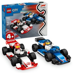 LEGO CITY MASINI DE CURSE F1 WILLIAMS RACING SI HAAS F1 60464 - Img 9