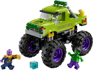 LEGO SUPER HEROES HULK IN VEHICUL DE TEREN CONTRA LUI THANOS 76312 - Img 2