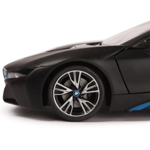 MASINA CU TELECOMANDA BMW I8 NEGRU SCARA 1 LA 14 - Img 6
