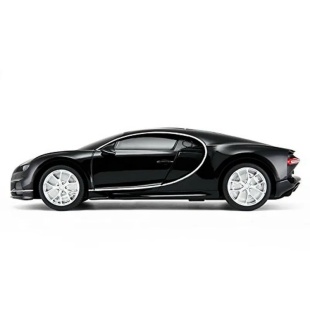 MASINA CU TELECOMANDA BUGATTI CHIRON NEGRU CU SCARA 1 LA 24 - Img 5