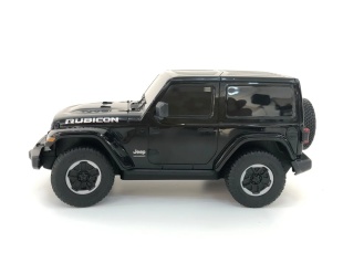 MASINA CU TELECOMANDA JEEP WRANGLER JL NEGRU SCARA 1 LA 24 - Img 8