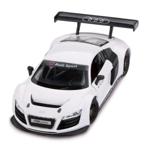 MASINUTA METALICA AUDI R8 ALB SCARA 1 LA 24 - Img 9