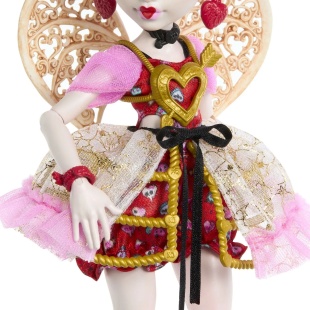 MONSTER HIGH ANIVERSARE DULCE SI INFRICOSATOARE PAPUSA CUPID ASTERIA CU ACCESORII - Img 5