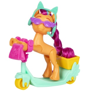 MY LITTLE PONY SUNNY STARSCOUT PE SCOOTER SET FIGURINA SI 4 ACCESORII - Img 2