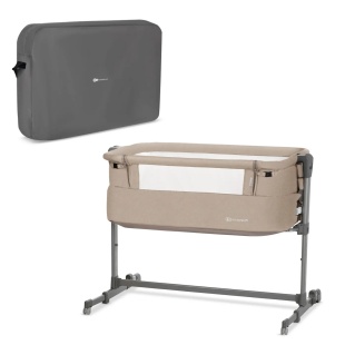PATUT CO-SLEEPER KINDERKRAFT NESTE-UP, BEIGE MELANGE - Img 4