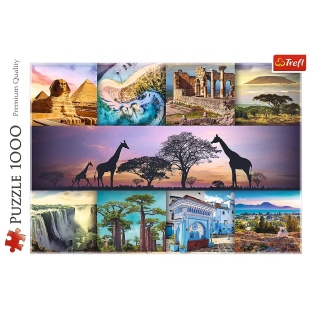PUZZLE TREFL 1000 AFRICA - Img 3
