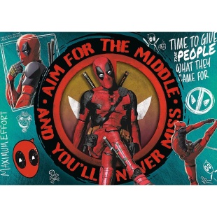 PUZZLE TREFL 1000 PREMIUM PLUS MARVEL DEADPOOL SI WOLVERINE - Img 2