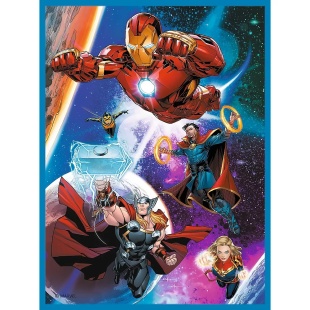PUZZLE TREFL 2IN1 MEMO AVENGERS EROII IN ACTIUNE - Img 3