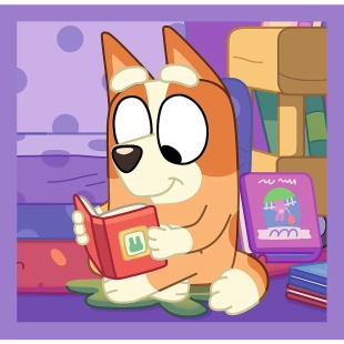 PUZZLE TREFL 3IN1 BLUEY FACETI CUNOSTINTA CU BLUEY - Img 3