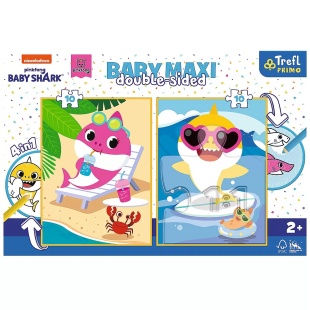 PUZZLE TREFL PRIMO BABY MAXI 2X10 BABY SHARK - Img 6