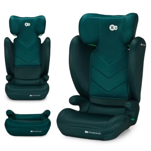 SCAUN AUTO KINDERKRAFT I-SPARK, I-SIZE 100-150 CM, GREEN - Img 2