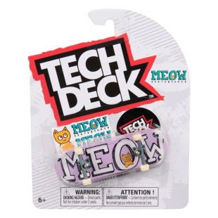 TECH DECK PACHET DE BAZA MINI PLACA DE SKATEBOARD MEOW