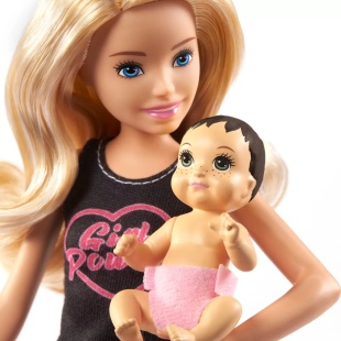 BARBIE PAPUSA SKIPPER FIRST JOBS BABYSITTER PAPUSA BLONDA - Img 5