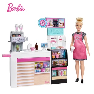 BARBIE SET CAFENEA CU 20 DE ACCESORII - Img 7