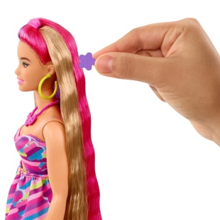 BARBIE TOTALLY HAIR PAPUSA BARBIE SATENA - Img 5
