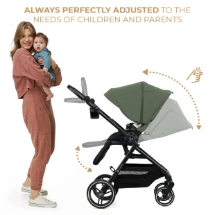 CARUCIOR KINDERKRAFT YOXI 3IN1 (MINK PRO) MISTIC GREEN - Img 7