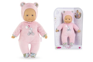 COROLLE MDC BEBELUS SWEET HEART URSULET ROZ 30CM - Img 6