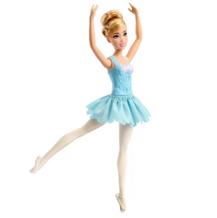 DISNEY PRINCESS PAPUSA PRINTESA CENUSAREASA BALERINA - Img 2