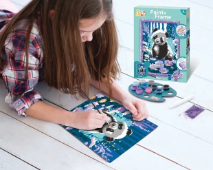 HAPPI HOBBI PICTEAZA INRAMEAZA PANDA VISATOR