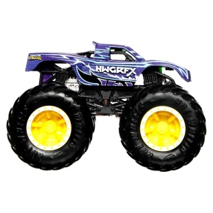 HOT WHEELS MONSTER TRUCK CAMION PODIUM CRASHER CU CULORI SCHIMBATOARE SCARA 1:64 - Img 6