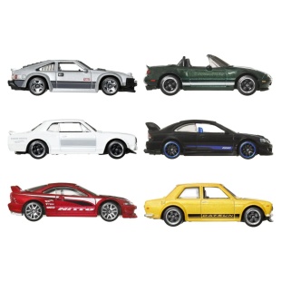 HOT WHEELS SILVER SERIES SET 6 MASINUTE METALICE TEMATICA JAPONEZA - Img 10