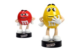 JADA FIGURINA METALICA M&M GALBENA 10CM - Img 5