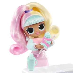 L.O.L. SURPRISE! OMG SWEET NAILS CANDYLICIOUS SPRINKLES SHOP SET PAPUSA CU ACCESORII - Img 4