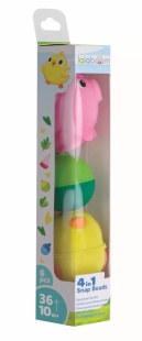 LALABOOM JOC DE DEZVOLTARE BEBE MONTESSORI 6 PIESE - Img 2