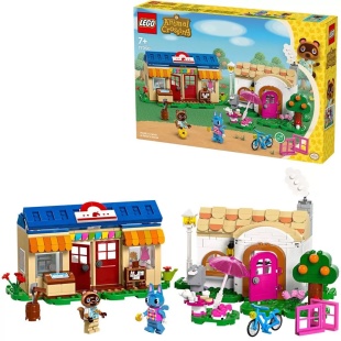 LEGO ANIMAL CROSSING NOOK S CRANNY SI CASA LUI ROSIE 77050 - Img 5