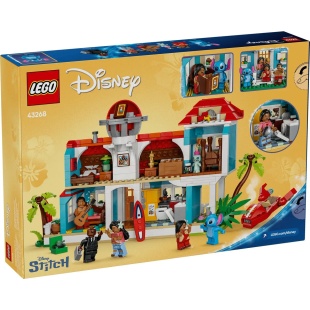 LEGO DISNEY CASA DE PE PLAJA A LUI LILO SI STITCH 43268 - Img 8