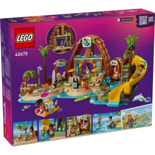 LEGO FRIENDS STATIUNE DE PE LITORAL PENTRU VACANTA CU FAMILIA 42673 - Img 8
