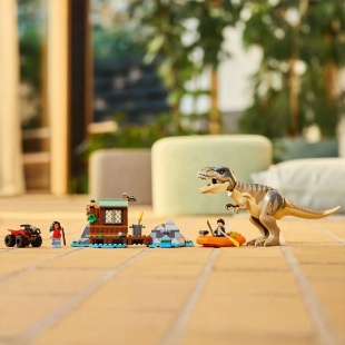 LEGO JURASSIC WORLD RENASTEREA EVADARE PE RAU DIN CALEA UNUI T REX 76975 - Img 2