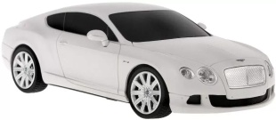 MASINA CU TELECOMANDA BENTLEY CONTINENTAL GT ALB CU SCARA 1 LA 24 - Img 4