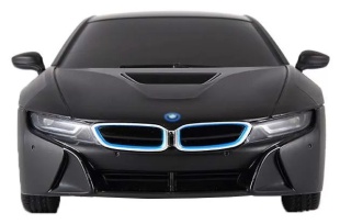 MASINA CU TELECOMANDA BMW i8 NEGRU CU SCARA 1 LA 18 - Img 5
