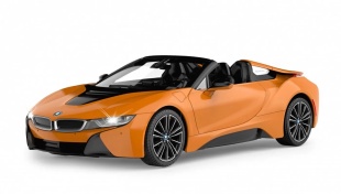 MASINA CU TELECOMANDA BMW I8 PORTOCALIE SCARA 1 LA 12 - Img 7