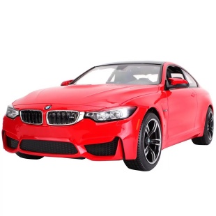 MASINA CU TELECOMANDA BMW M4 ROSU CU SCARA 1 LA 14 - Img 5