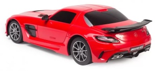 MASINA CU TELECOMANDA MERCEDES-BENZ SLS AMG ROSU CU SCARA 1 LA 18 - Img 9