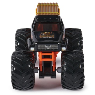 MONSTER JAM SET 2 MASINUTE METALICE LUMBERJACK SI AXE SCARA 1:64 - Img 5
