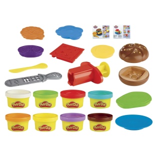 PLAY DOH KITCHEN CREATIONS SET DE GATIT HAMBURGER - Img 2