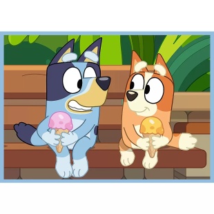 PUZZLE TREFL 4IN1 BLUEY SI LUMEA EI - Img 5