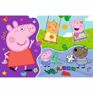 PUZZLE TREFL PRIMO SUPER GIANT 15 PEPPA PIG - Img 2
