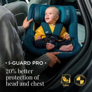 SCAUN AUTO KINDERKRAFT I-GUARD PRO I-SIZE 61-105 CM, HARBOR BLUE - Img 8