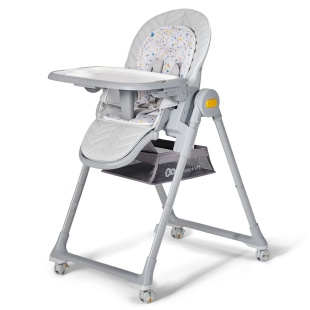 SCAUN DE MASA KINDERKRAFT LASTREE, 2 IN 1, TRANSFORMABIL, GREY - Img 2