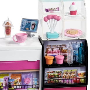 BARBIE SET CAFENEA CU 20 DE ACCESORII - Img 8