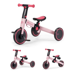 BICICLETA DE ECHILIBRU / TRICICLETA KINDERKRAFT 4TRIKE, CANDY PINK - Img 2