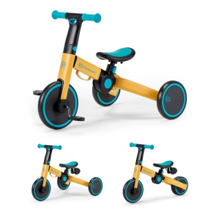 BICICLETA DE ECHILIBRU / TRICICLETA KINDERKRAFT 4TRIKE, PRIMROSE YELLOW - Img 2