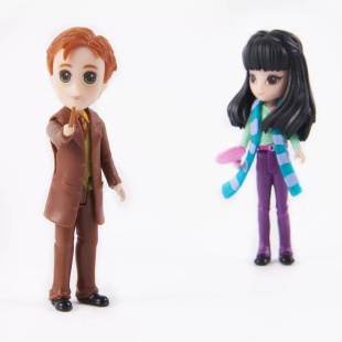 HARRY POTTER WIZARDING WORLD MAGICAL MINIS SET 2 FIGURINE CHO SI GEORGE - Img 4