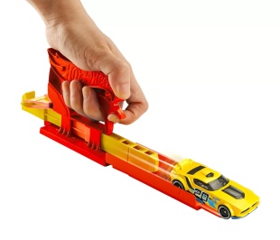 HOT WHEELS SET LANSATOR PORTABIL ROSU SI MASINUTA - Img 5